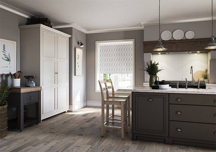 Wollerton, Grey - Twist&Fit Roller Blind - Image 7